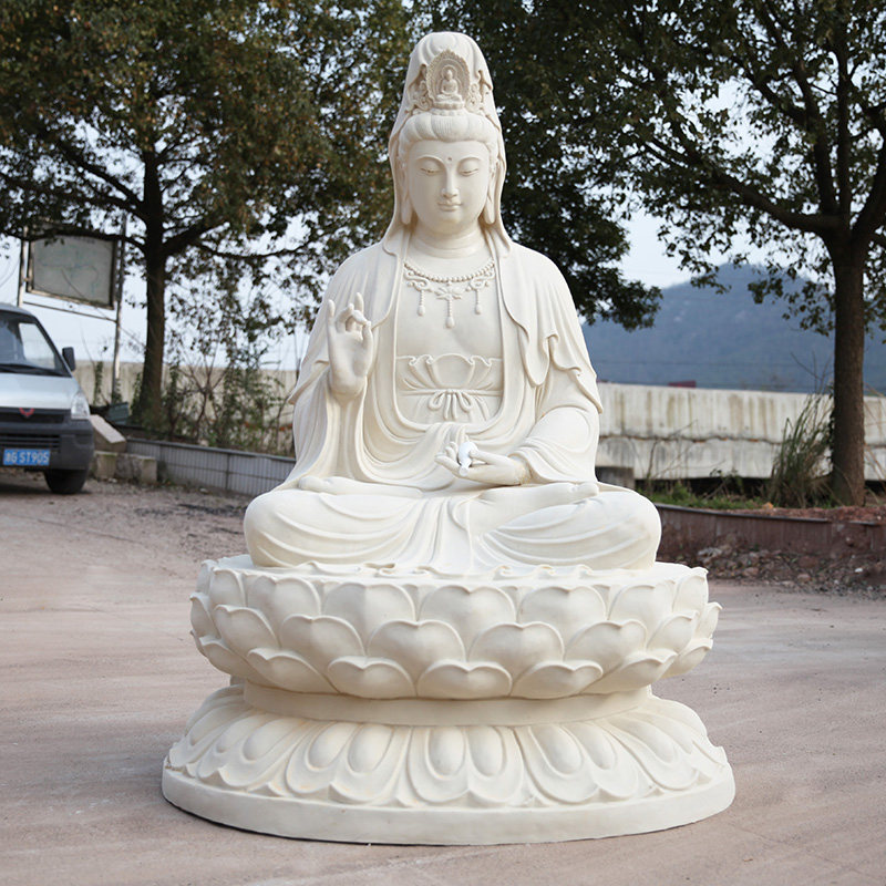 观音菩萨寺庙佛像贴金厂家直销