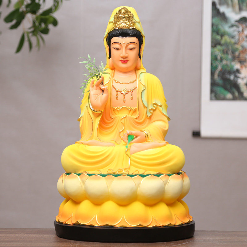 供奉镇宅风水树脂观音佛像包邮