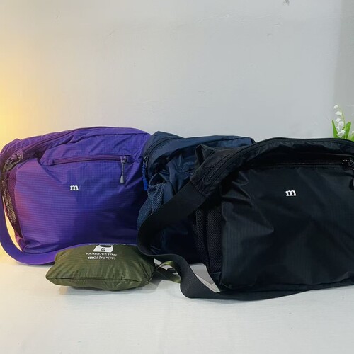 【mon折叠斜挎包】山系多色斜挎包轻便登山旅游