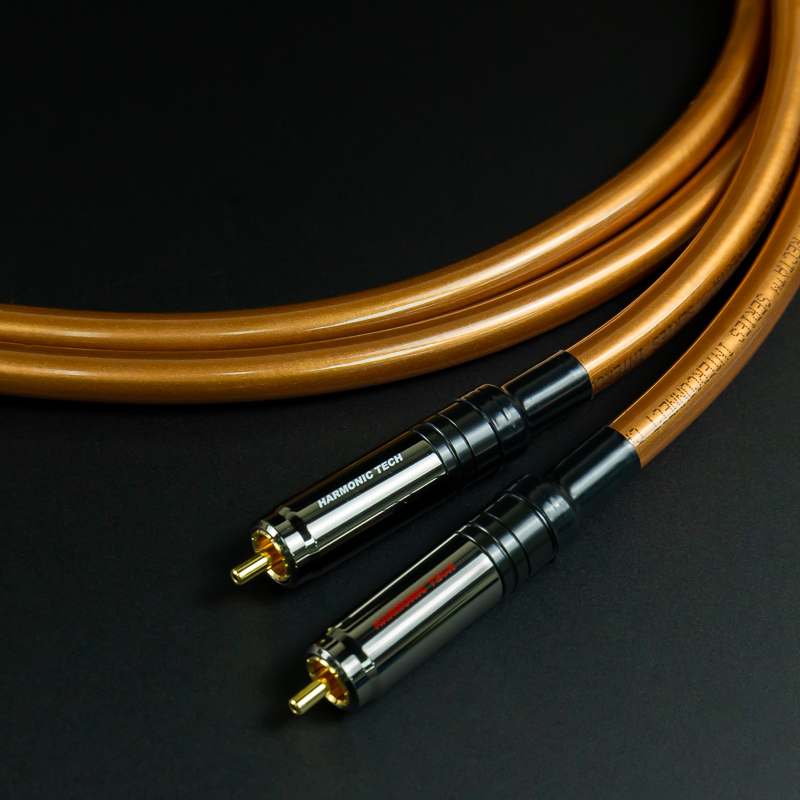 美国Harmonictech RecTa OC方芯单晶铜信号线RCA平衡线纯铜音频线