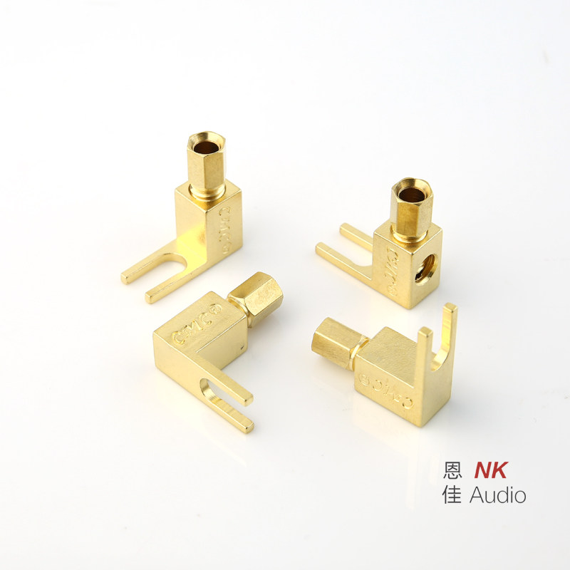美国CMC 1005-UG镀金Y插转香蕉头 Mclntosh麦景