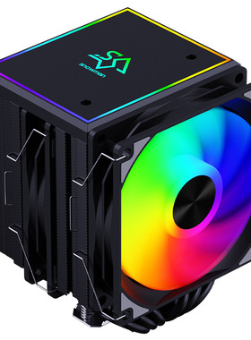 冰曼8热管双塔CPU散热器1700风冷X99电脑2011静音AM4 AM5风扇i5i7