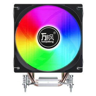 万家风W600六铜管CPU散热器115X台式机11700电脑静音风扇1366
