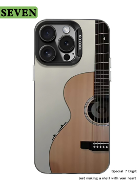 古木吉他手机壳适用于iPhone16/15plus苹果16promax/15proOPPOreno12pro华为p70proVIVOs18小米一加魅族