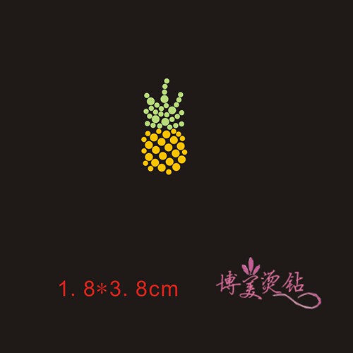 服装烫钻胸前烫钻中东钻