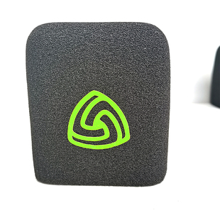 莱维特方麦240pro海绵套防尘绵防喷棉防喷网带logo标志lct249黑色