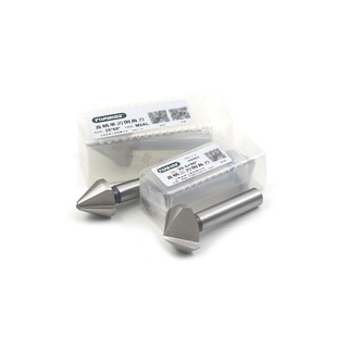 20.5 正品 90度倒角钻 拓普直柄3单三刃倒角刀6.3