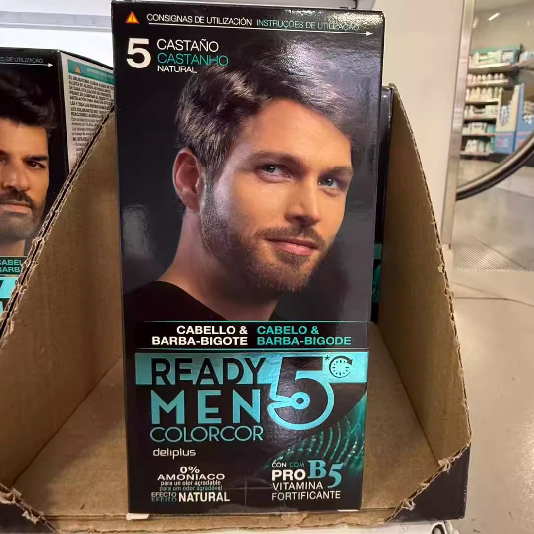 发货黛丝博男士染发剂0氨配方