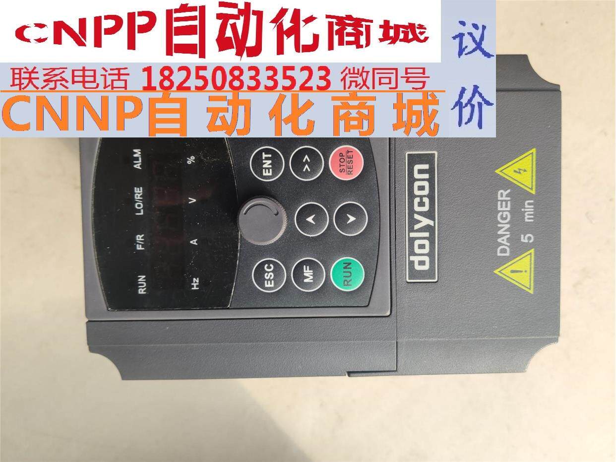 出拆机东菱变频器一台,型号ct100-4t-0.7g-b,成