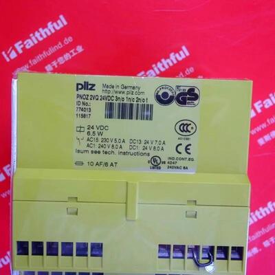 pilz德国皮尔兹 774013 PNOZ 2VQ 24VDC 安全继电器,现货包邮询价