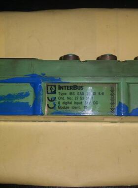 二手菲尼克斯PHOENIX模块 IBS SAB 24 DI 8/8 NO:2753517现货询价