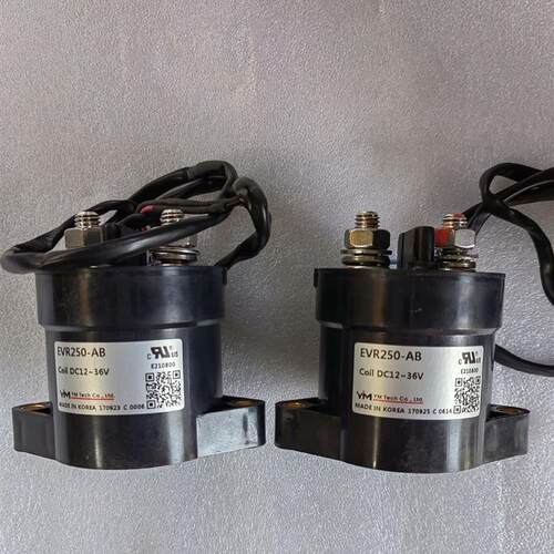 YM新能源继电器EVR250-AB 24B/G 24S 12S EVL250-12S EVH250A询价
