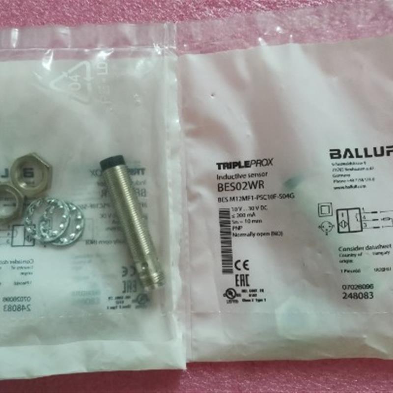巴鲁夫balluff原装正品 BES02WR BES M12MF1-PSC10F-S04G 现询价