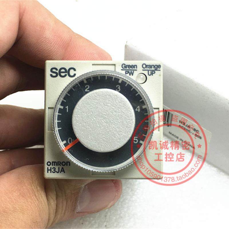 原装欧龙定时器 时间继电器 H3JA-8C  5S DC24V  现货正品询价