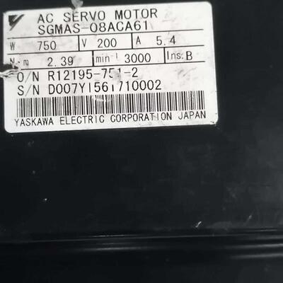 SGMAS-08ACA61安川伺服电机成色如图功能包好 议价询价