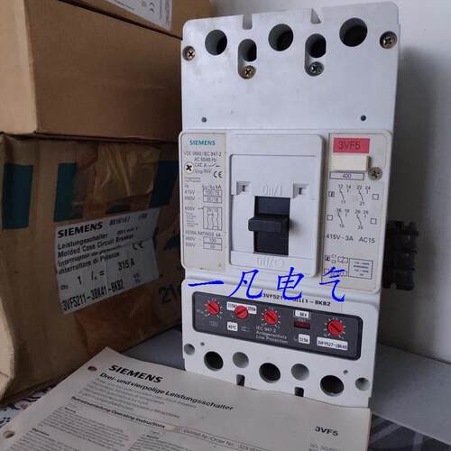 原装 西门子船用高分断100KA断路器 3VF5211-3BK41-8KB2 3P 3询价