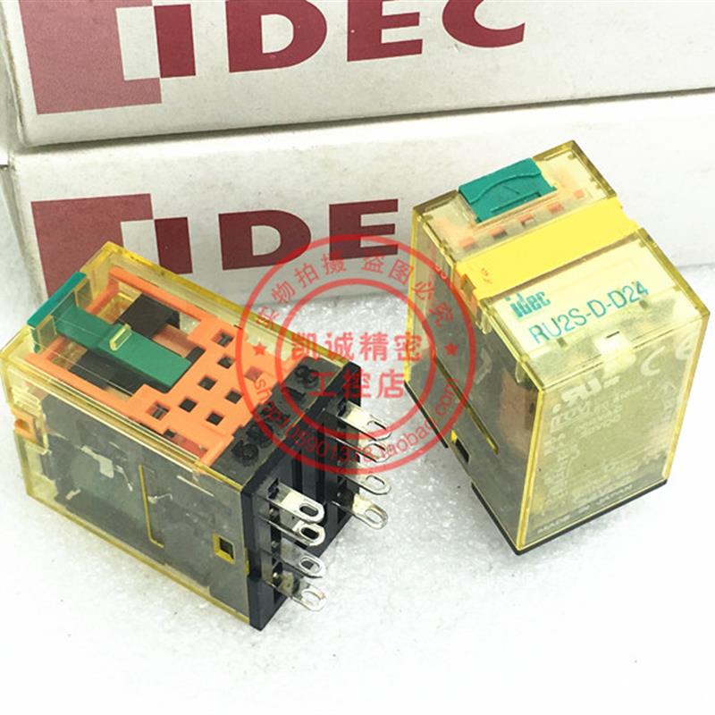 原装日本和泉IDEC继电器 RU2C-C-D24  RU4S-C-D24 DC24V  现询价