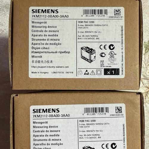 西门子7KM2112-0BA00-3AA0 PAC3200多功能电力仪表PAC3200电询价