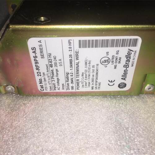 AB变频器滤波器 22-RF9P5-AS 现货实物议价询价