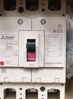 三菱塑壳断路器NF250-CV SV 3P 125A 150A 175A 200A 225A 25询价