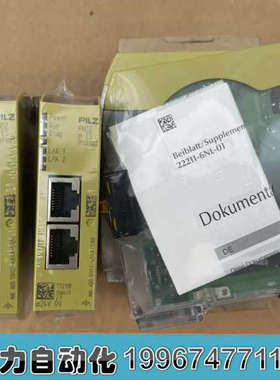 全新Pilz皮尔兹安全继电器模块 PNOZ m ES Profinet 订货号772138