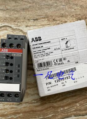 原装德国产ABB单相电压监视器 CM-ESS.2S/1S 1SVR730830R0400询价