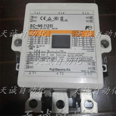 原装进口富士交流接触器SC-N6 [125] SC1CBAA 110V 220V 380V询价