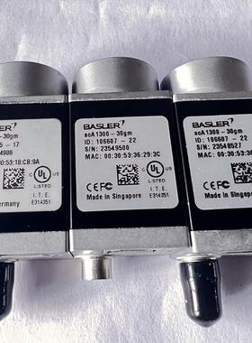 basler工业相机acA1300-30gm/gc巴斯勒CCD摄像机acA1300-60gm询价