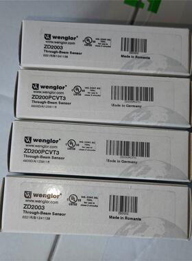 德国Wenglor威格勒ZD2003+ZD200PVCT3现货原装对射光电开关传询价