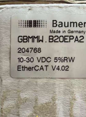 原装堡盟编码器GBMMW.B20EPA2 204768议价