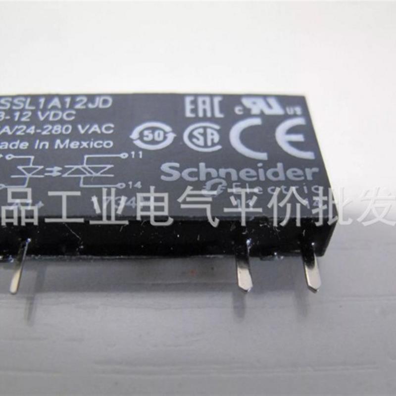 SSL1D03ND 正品 施耐德单相薄片式固态继电器 24VDC 3.5A 60V询价
