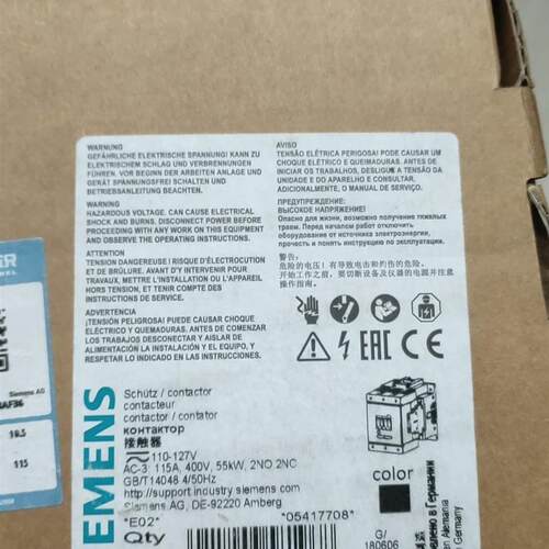 3RT1054-1/2/3/AB36/AD36/AF36/AM36/AP36/AR36/AS36 功率接询价