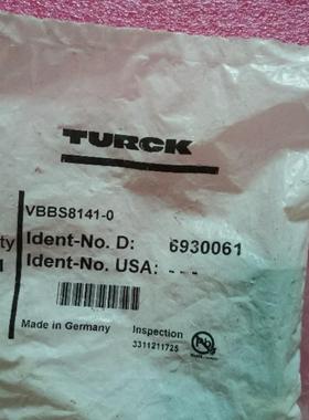 原装正品TURCK图尔克 VBBS8141-0 6930061 原装现货询价