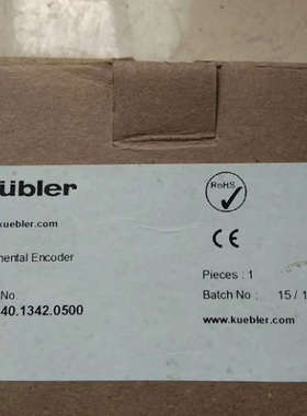KUBIER库伯勒8.KIS40.1342.0500全新正品编码器 91532500058议价