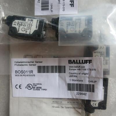 全新原装正品BALLUFF巴鲁夫 BOS 5K-PO-1X10-S75 BOS011R 现询价