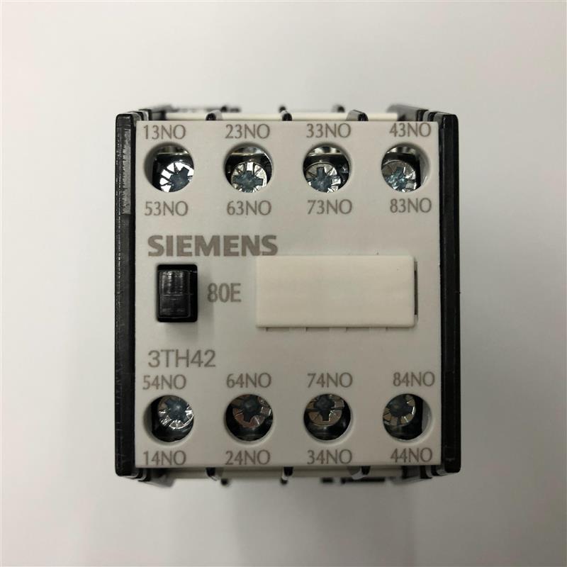 原装正品3TH42801XM4 DC220V西门子直流接触器式中间继电器询价