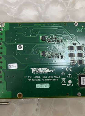 NI PXI-4461 数据采集卡动态信号分析仪原装正品 成色新！议价