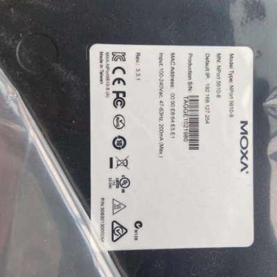 MOXA摩莎 NPort 5610-8 8网口RS232 工业设备网口联网正品服务器