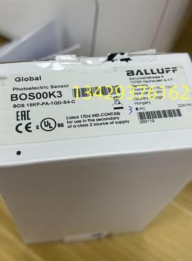 德国原装巴鲁夫BOS00K3 BOS 18KF-PA-1QD-S4-C现货镜反射式传询价