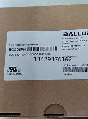 全新巴鲁夫BCC06FH BCC E834-0000-20-000-53X4T2-000接插件R询价