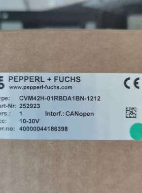 德国全新原装P+F倍加福CVM42H-01RBDA1BN-1212 252923议价