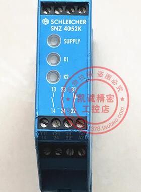 原装SCHLEICHER施莱西尔安全继电器 SNZ4052K 18815025 现货询价