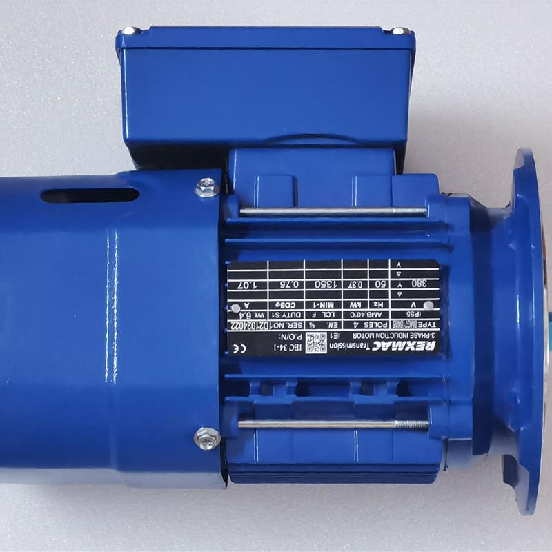 现货台湾REXMAC刹车电机BMG71B4 0.37KW B3/B5/B14 刹车马达询价