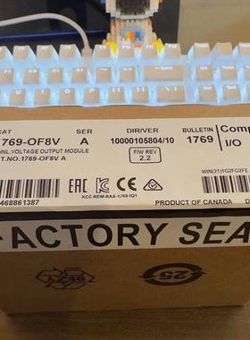现货 1769-OF8V 电源模块 全新AB控制器PLCab现货处理器 1769询价