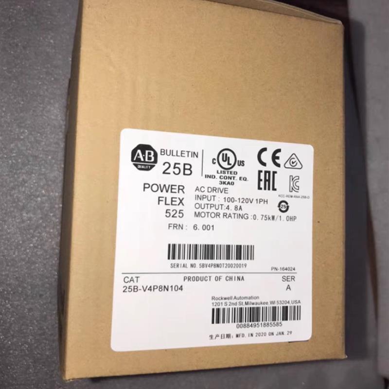AB罗克韦尔变频器25B-V2P5N104 25B-V4P8N104 25B-V6P0N104询价