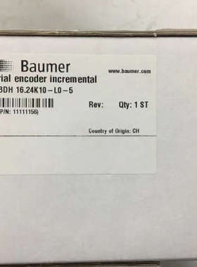 Baumer 堡盟宝盟编码器BDH 16.24K10-L0-5原装全新11111156议价