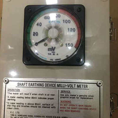 SHAFT EARTHING DEVICE MILLI-VOLT METER K.C.LTD 议价
