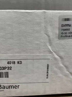 Baumer原装正品 GXMMW.B203P32  739682  堡盟全新编码器议价