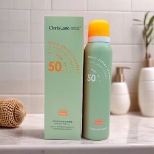 4瓶花皙蔻多效倍护隔离防晒喷雾SPF50+PA+++清爽不油腻防紫外线