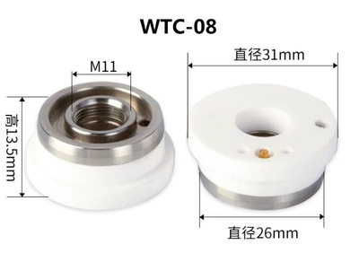万顺兴NC63钋镭D31陶瓷环适用于WTC-08 陶瓷体 H13.5   M11